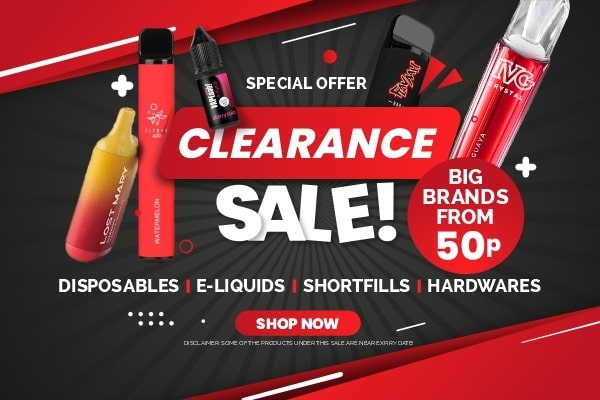 Clearance Sale at Vapeaah