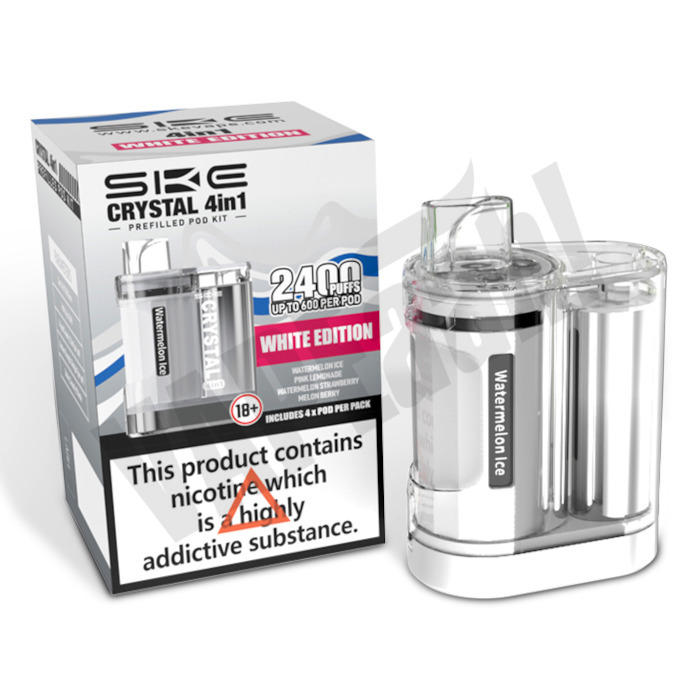 SKE Crystal 4 in 1 Prefilled Pod Vape Kit