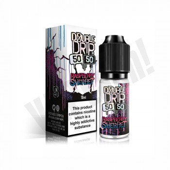 Double Drip 50/50 - Raspberry Sherbet - 10ml