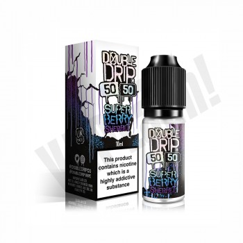 Double Drip 50/50 - Super Berry Sherbet - 10ml