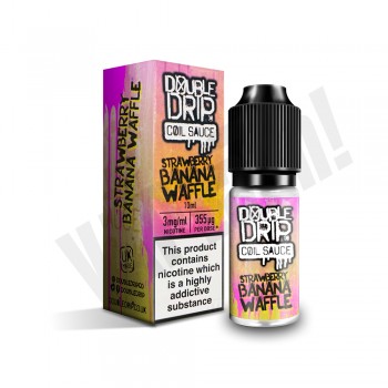 Double Drip 70/30 - Strawberry Banana Waffle - 10ml