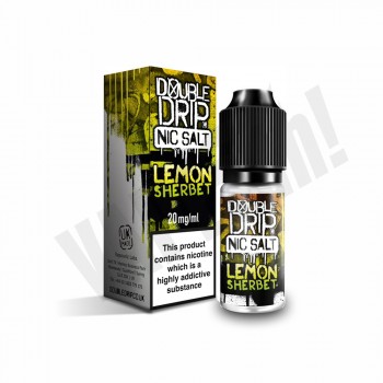 Double Drip Nic Salt 50/50 - Lemon Sherbet 10ml