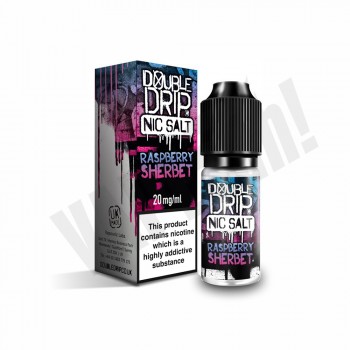 Double Drip Nic Salt 50/50 - Raspbery Sherbet 10ml