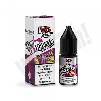 IVG Nic Salt 50/50 - Riberry Lemonade - 10ml