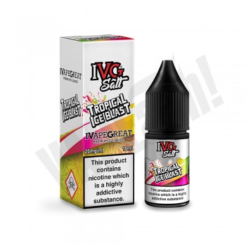 IVG Nic Salt 50/50 - Tropical Ice Blast - 10ml