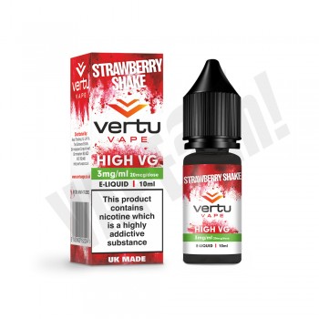 Vertu Vape High VG 70/30 - Strawberry Shake - 10ml