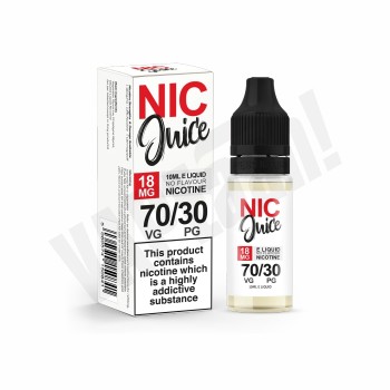 NIC JUICE NIC SHOT - 18mg 10ml