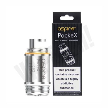 ASPIRE - PockeX Replacement Coils/Atomizer (Old Packaging)