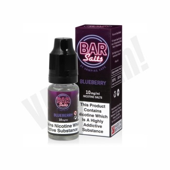 Bar Salt -  Blueberry - 10ml