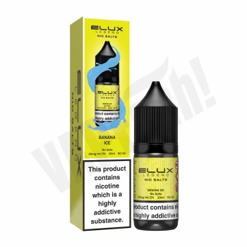 Elux Nic Salt - Banana Ice - 10ml