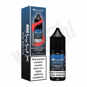 Elux Nic Salt - Blueberry Cherry Cranberry - 10ml