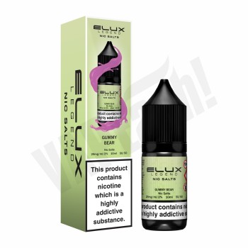 Elux Nic Salt - Gummy Bear - 10ml