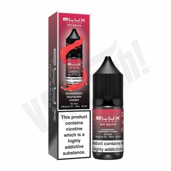 Elux Nic Salt - Strawberry Raspberry Cherry - 10ml