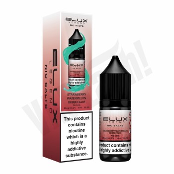 Elux Nic Salt - Strawberry Watermelon Bubblegum - 10ml