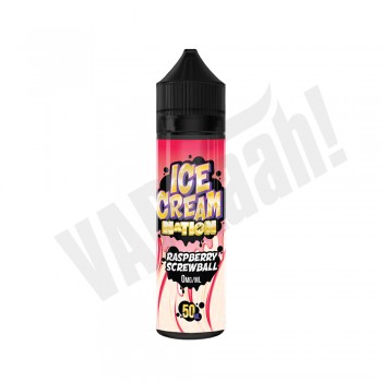 Ice Cream Nation Short-Fill - Raspberry Screwball 0mg 50ml