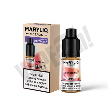 MARYLIQ Nic Salts - Peach Ice