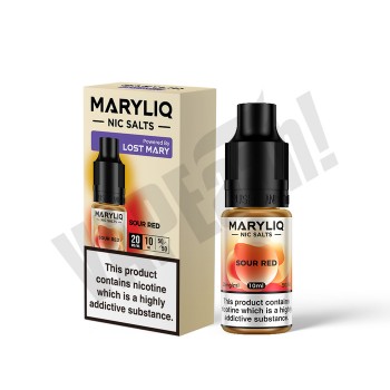 MARYLIQ Nic Salts - Sour Red