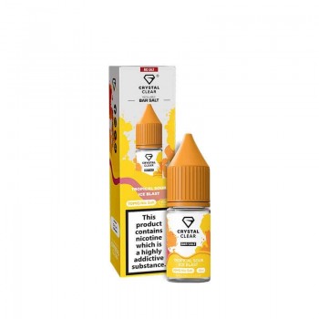 Crystal Clear Nic Salt - Tropical Sour Ice Blast - 20mg