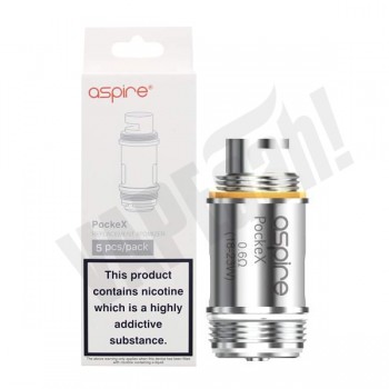 ASPIRE - PockeX Replacement Coils/Atomizer