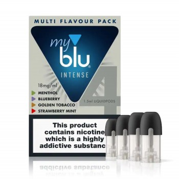 myblu Intense Liquid Pod - Multi Flavour Pack 18mg